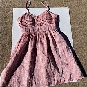 Candie’s Pink Shimmer Homecoming Dress